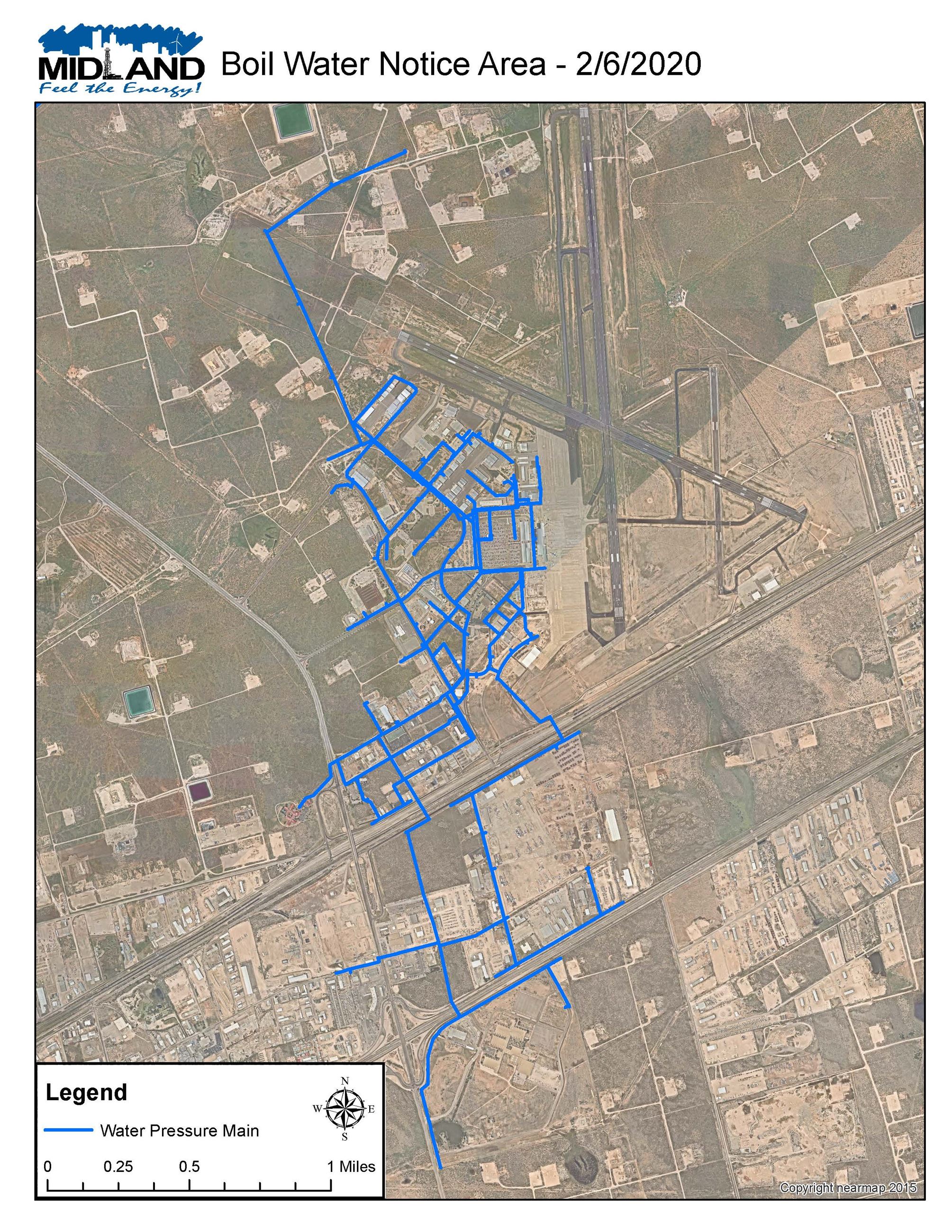 Boil Water Notice Map 2-6-2020 