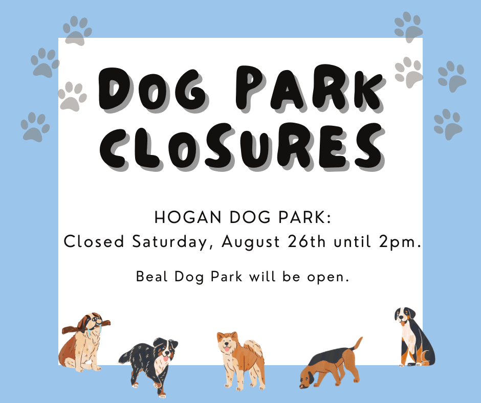 Dog Park Closure- square